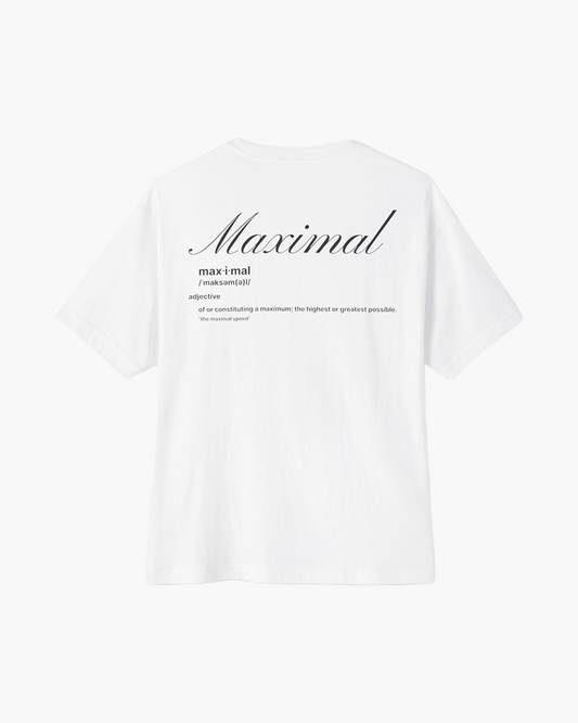 MINIMAL MAXIMAL TEE